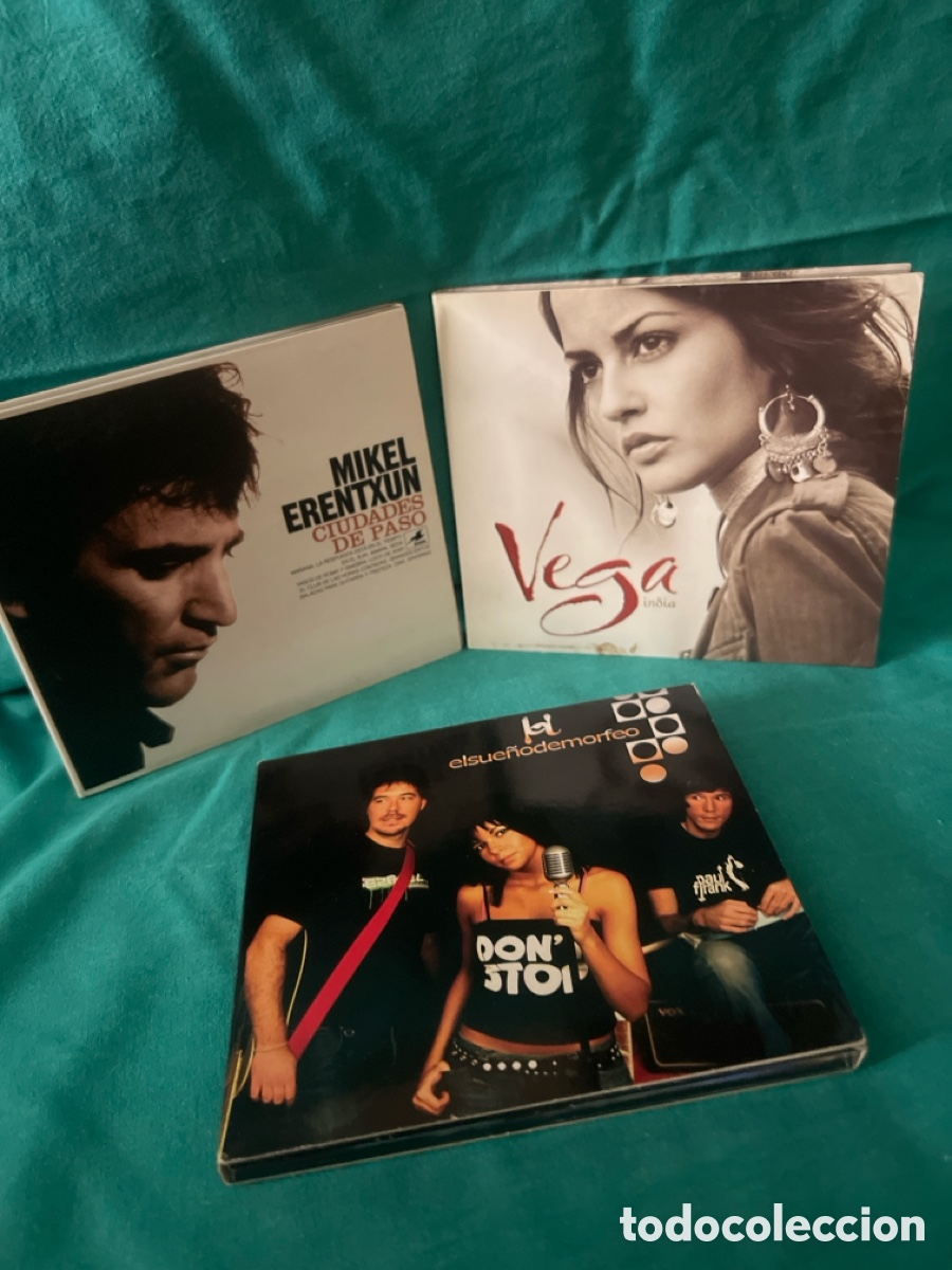 CDs de M&uacute;sica: CD LOTE DE 3 MIKEL ERENTXUN, VEGA Y EL SUE&Ntilde;O DE MORFEO