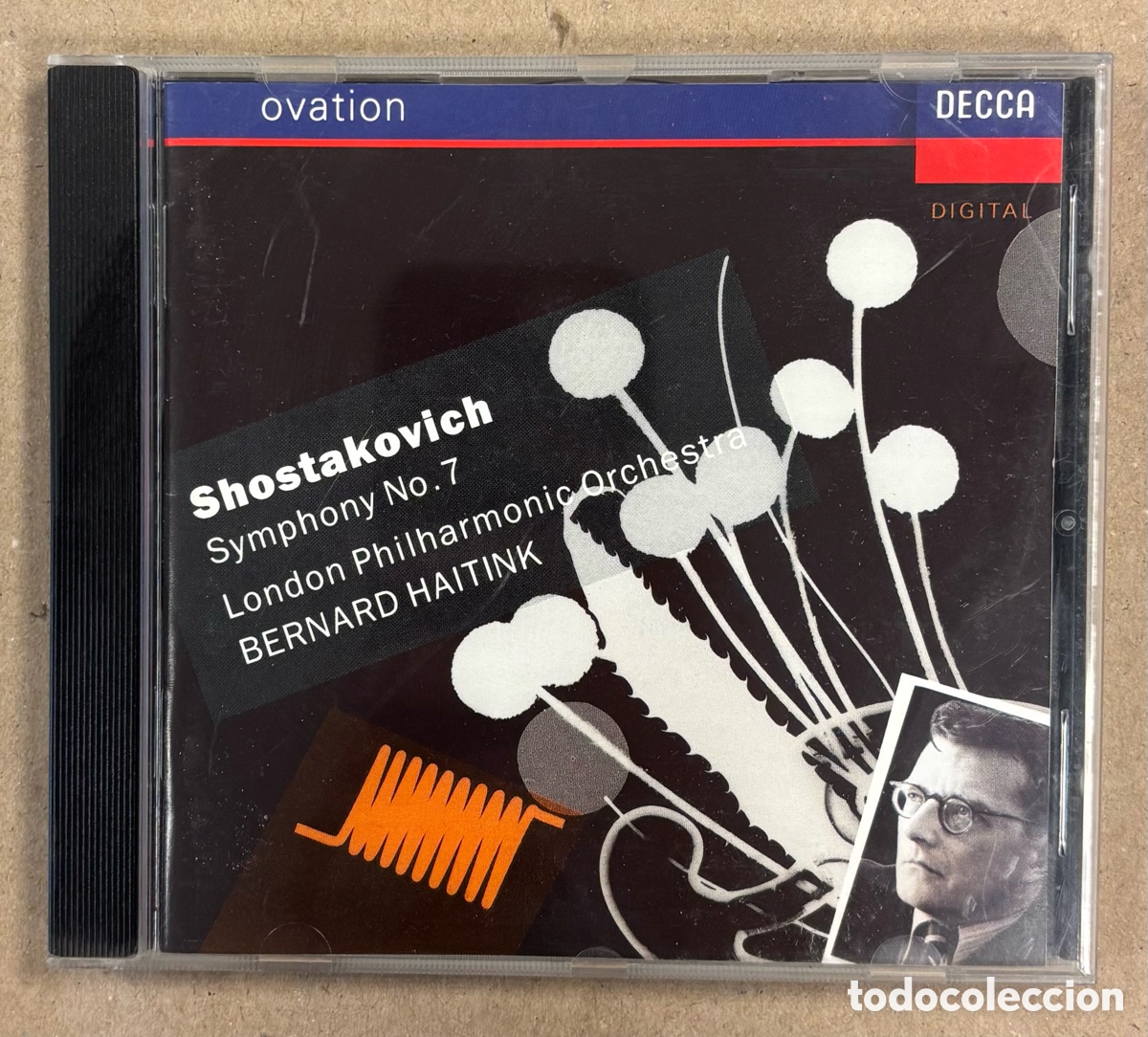 Music CDs: CD. SHOSTAKOVICH: SYMPHONY N&deg; 7. BERNARD HAITINK (DECCA 1993).
