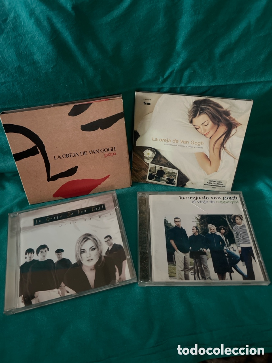 Music CDs: LOTE 4 CD&rsquo;S LA OREJA DE VAN GOGH