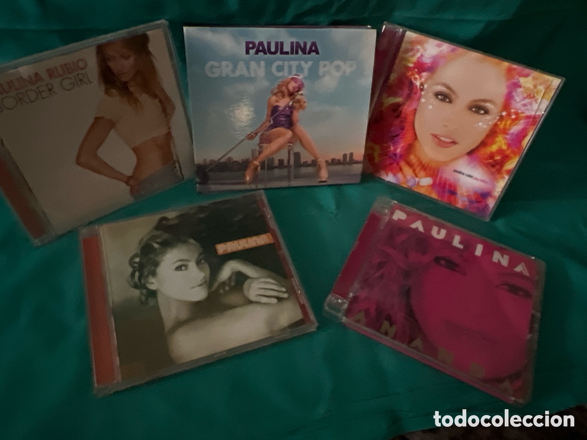 Musik-CDs: LOTE DE 5 CD&rsquo;S PAULINA RUBIO