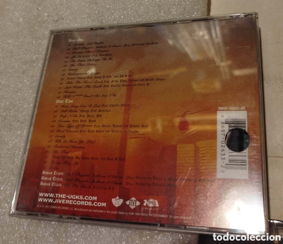 CDs de m&uacute;sica: UGK - underground King. Doble cd - Foto 2