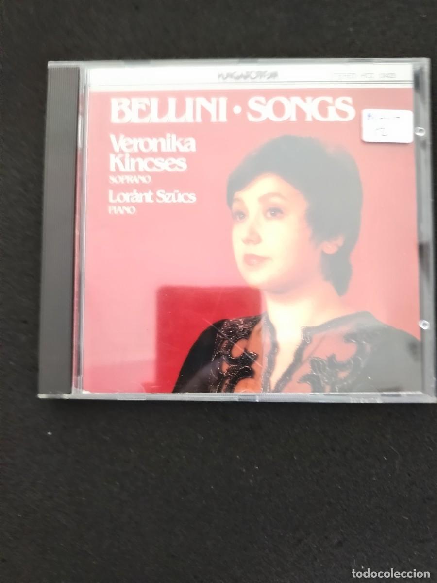 CDs de M&uacute;sica: BELLINI SONGS. VERONIKA KINCSES, SOPRANO. LOR&Aacute;NT SZ&Uuml;CS, PIANO. (HUNGAROTON)