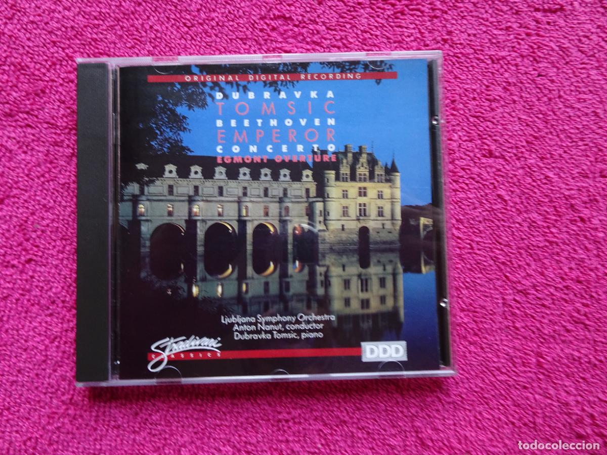 CDs de M&uacute;sica: beethoven emperor Concerto / egmont overture dubravka tomsic 1988 michele audio