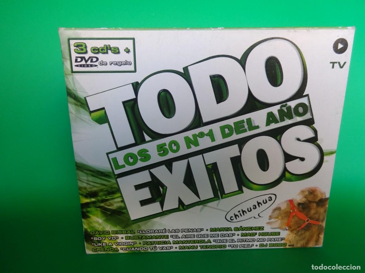 CDs de M&uacute;sica: 3 CD&acute;S + DVD RECOPILACI&Oacute;N LOS N&ordm; 1 DE 2002, CHENOA, TENORIO, BUSTAMANTE, MARTA S&Aacute;NCHEZ, ETC
