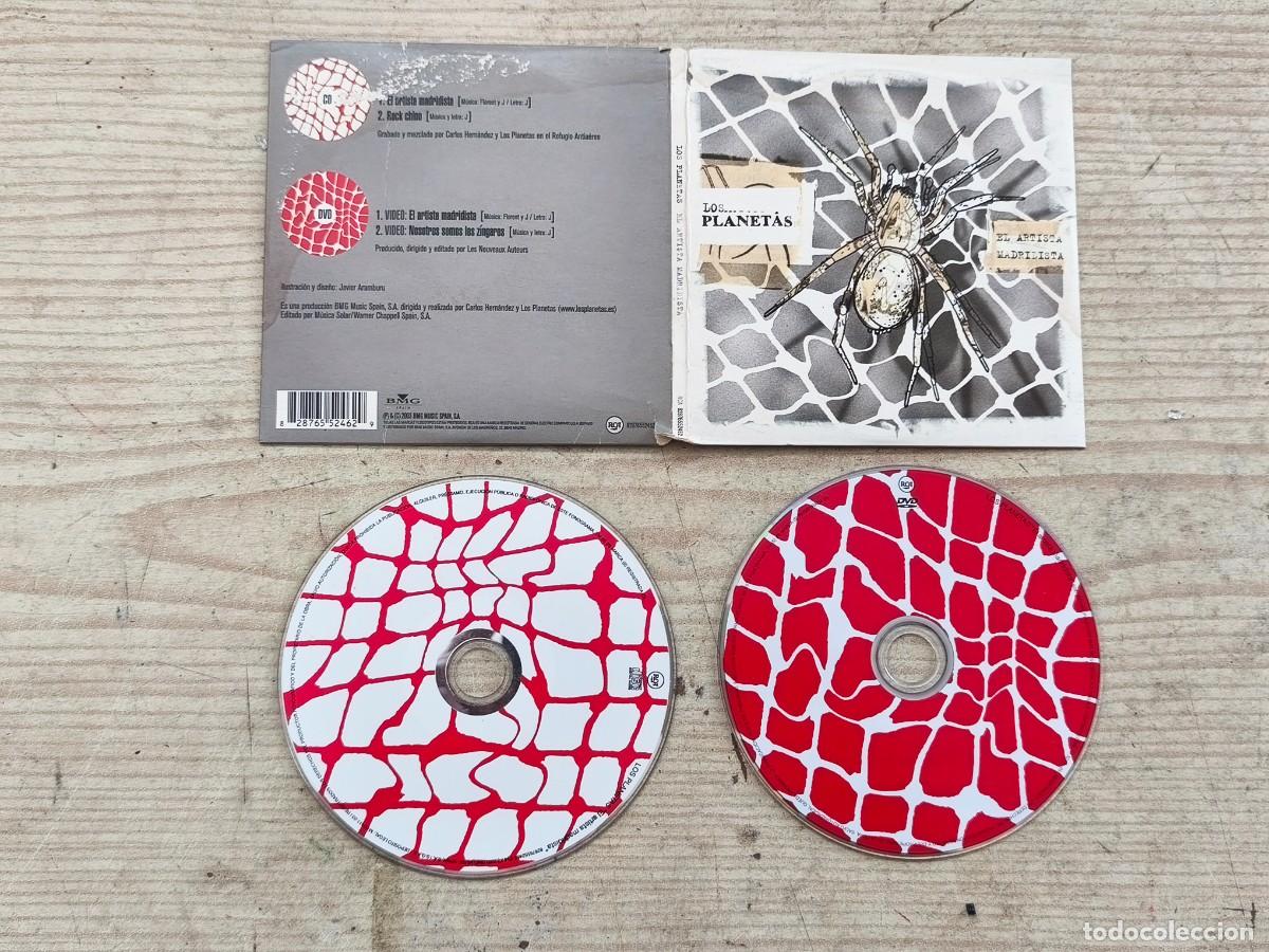 CDs de M&uacute;sica: Los Planetas - El Artista Madridista CD Single + DVD