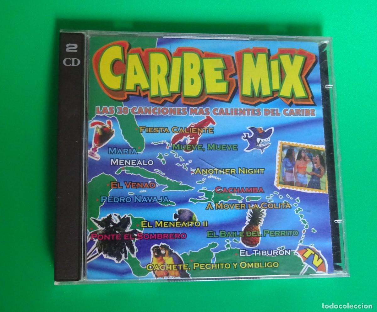 CDs de M&uacute;sica: 2 CD&acute;S CARIBE MIX 1996,FIESTA CALIENTE,MARIA,MEN&Eacute;ALO,MUEVE, MUEVE,A MOVER LA COLITA,EL MENEAITO, ETC