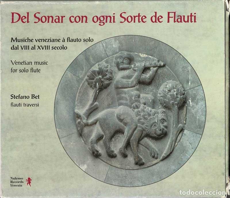CDs de M&uacute;sica: Stefano Bet - Del Sonar con ogni Sorte de Flauti. CD