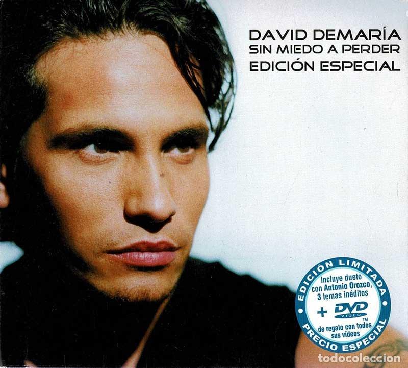 CDs de M&uacute;sica: David DeMar&iacute;a - Sin Miedo A Perder. Edici&oacute;n Especial. CD + DVD
