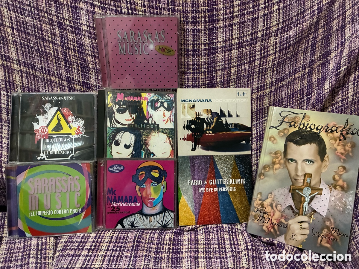 Musik-CDs: Fabio McNamara Discograf&iacute;a Como Nuevo. Fangoria Alaska Movida