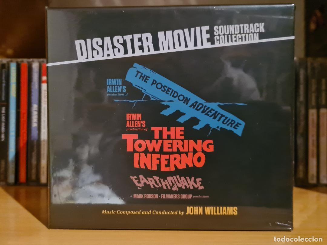 CD di Musica: CAJA CON 3 BANDAS SONORAS PEL&Iacute;CULAS DE DESASTRE-JOHN WILLIAMS-EDICI&Oacute;N LIMITADA 5000 UNIDADES-4 CDs