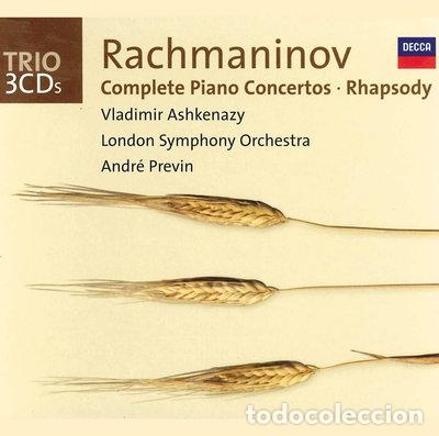 CDs de M&uacute;sica: Rachmaninov: Complete Piano Concertos/Rhapsody- 0028947325123