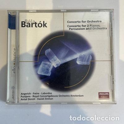 CDs de M&uacute;sica: Bart&oacute;k: Concerto for Orchestra / Concerto for 2 Pianos, Percussion and Orchestra- 0028946815526