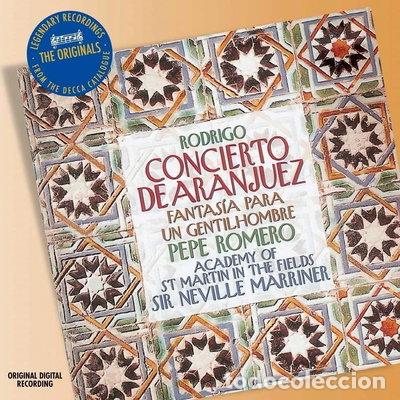CDs de M&uacute;sica: Concierto de Aranjuez, Fantasia Para Un Gentilhombre- 0028947582489