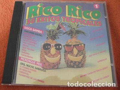CDs de M&uacute;sica: Rico Rico: 50 &Eacute;xitos Tropicales Vol. 1- 8423646311415