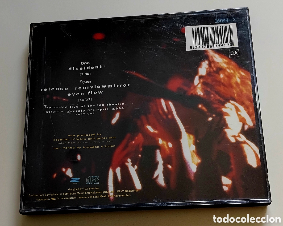 CDs de m&uacute;sica: Pearl Jam, dissident 2CDs - Foto 4