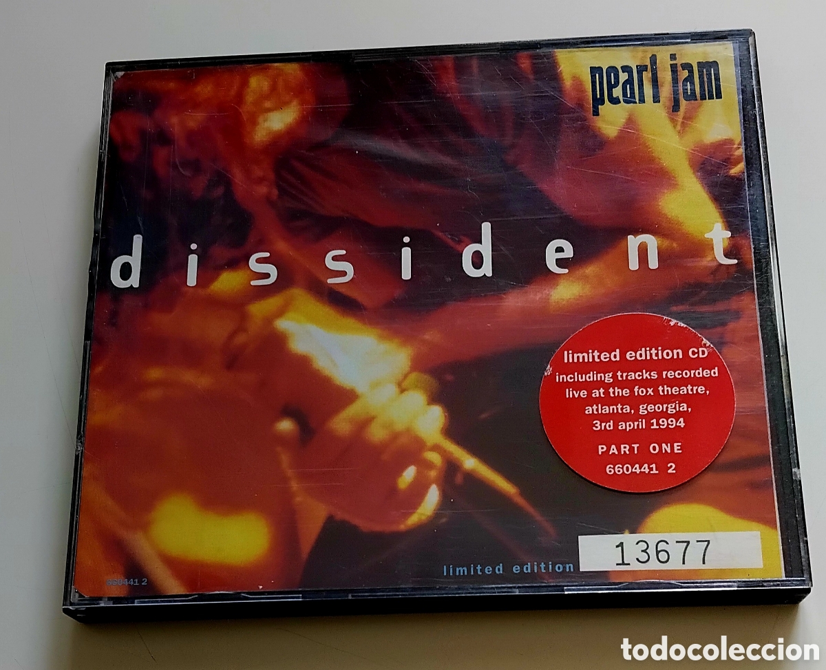 CDs de M&uacute;sica: Pearl Jam, dissident 2CDs
