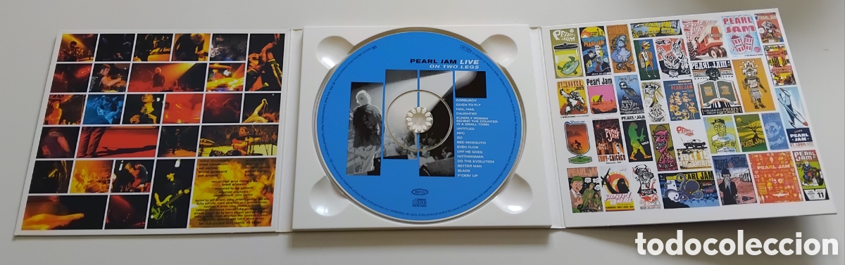 CDs de m&uacute;sica: Pearl Jam live on two legs - Foto 2