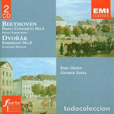 CDs de M&uacute;sica: Beethoven: Piano Concerto No. 5; Dvorak: Symphony No. 8- 0724356950924