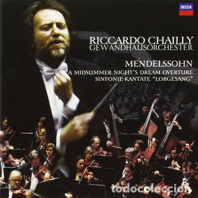 CDs de M&uacute;sica: A Midsummer Night's Dream Overture / Sinfonie-Kantate &rdquo;Lobgesang&rdquo;- 0028947569398