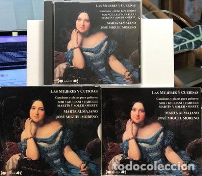 CDs de M&uacute;sica: Las mujeres y cuerdas: Canciones y piezas para guitarra- 8424562202023