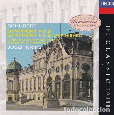 CDs de M&uacute;sica: Schubert: Symphonies 8 & 9- 0028945289229