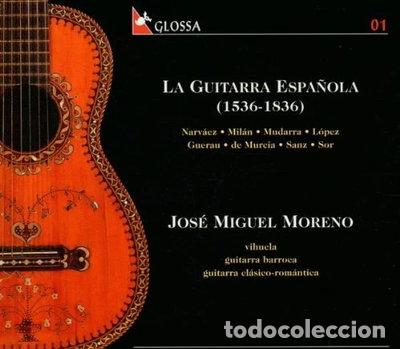 CDs de M&uacute;sica: La Guitarra Espa&ntilde;ola (1536-1836)- 8424562201033
