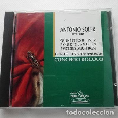 CDs de M&uacute;sica: Quintettes III, IV, V pour clavecin, 2 violons, alto & basse- 3297167921119