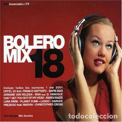 CDs de M&uacute;sica: Bolero Mix 18- 8421597032342