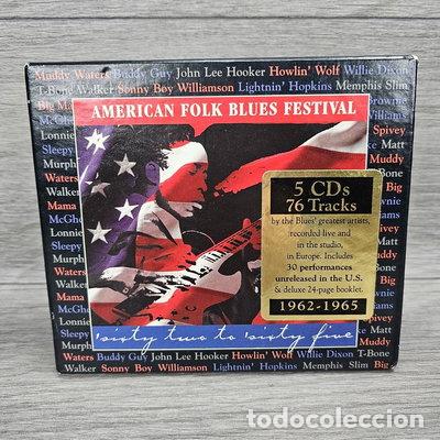 CDs de M&uacute;sica: American Folk Blues Festival 1962-1965- 0730182610024