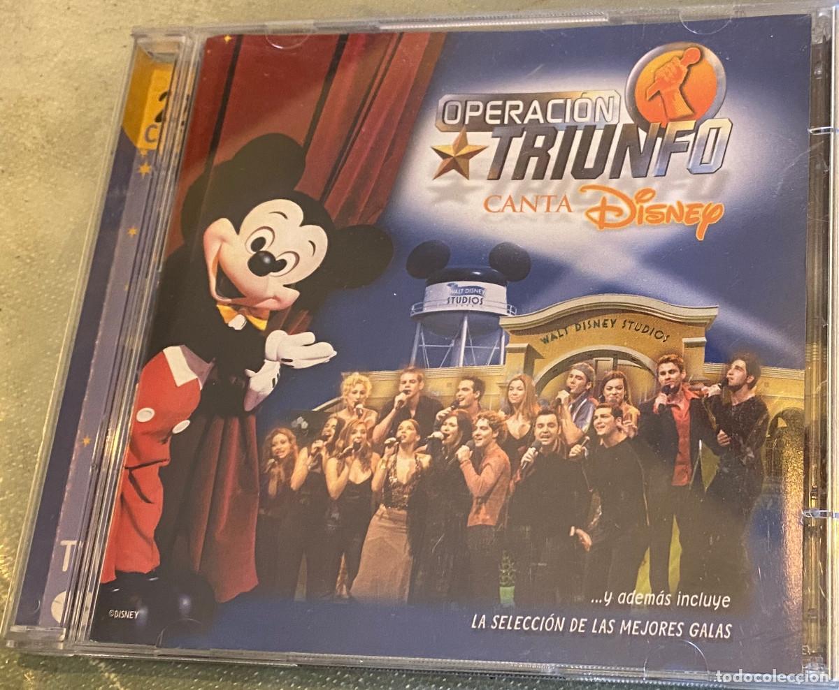 CDs de M&uacute;sica: 'Operaci&oacute;n Triunfo canta Disney'. Pop. CD 1 no incluido, s&oacute;lo CD 2 Las Mejores Galas OT. 22 temas.