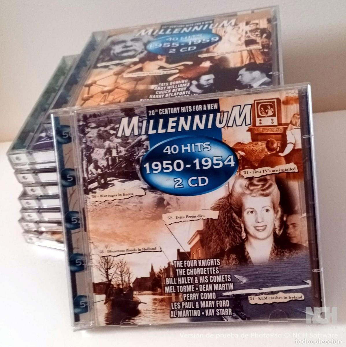 CDs de M&uacute;sica: CD de MIlenium 16 cd&acute;s que nos traen recuardos del pasado