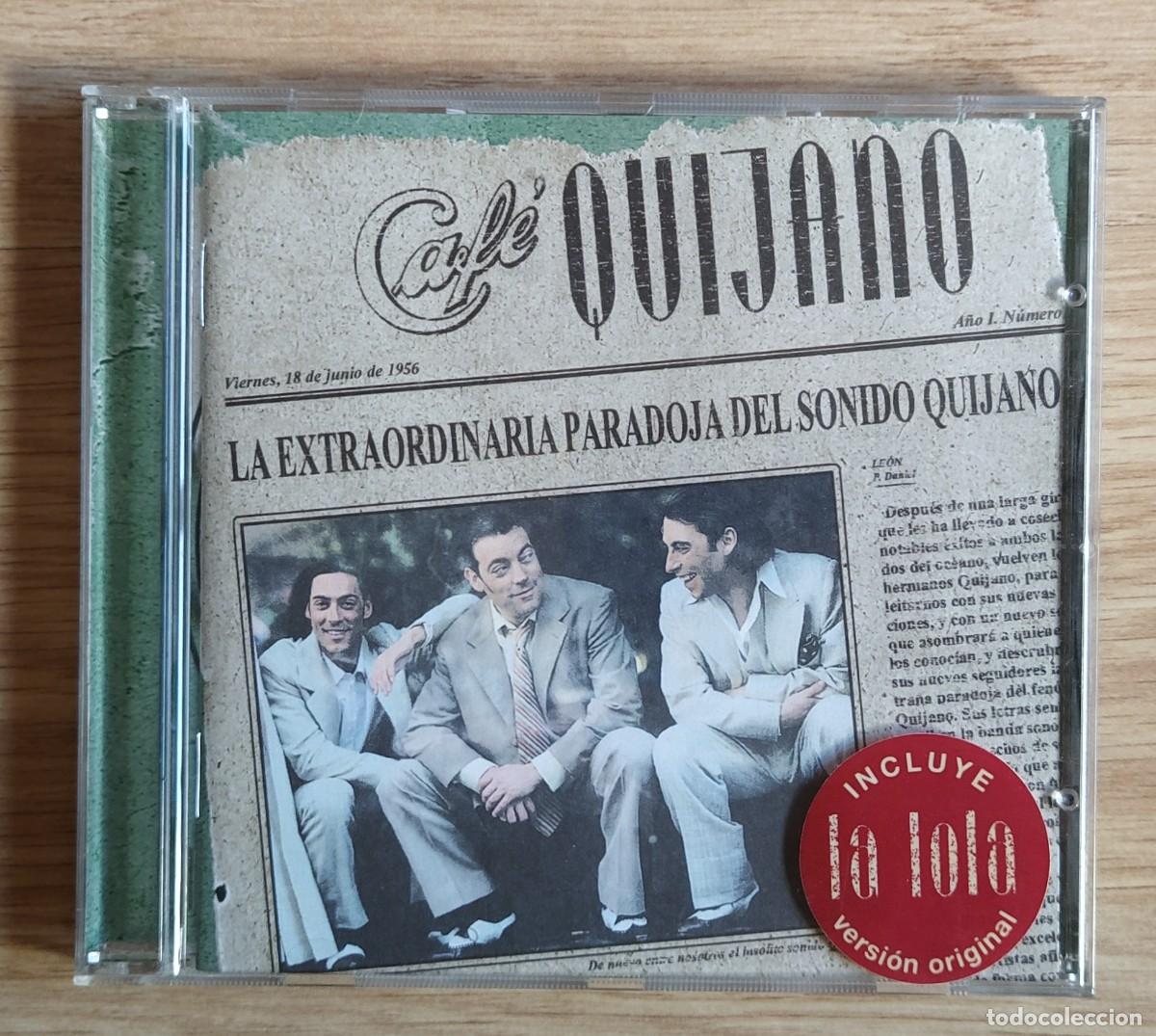 Music CDs: CD Caf&eacute; Quijano - La extraordinaria paradoja del sonido quijano