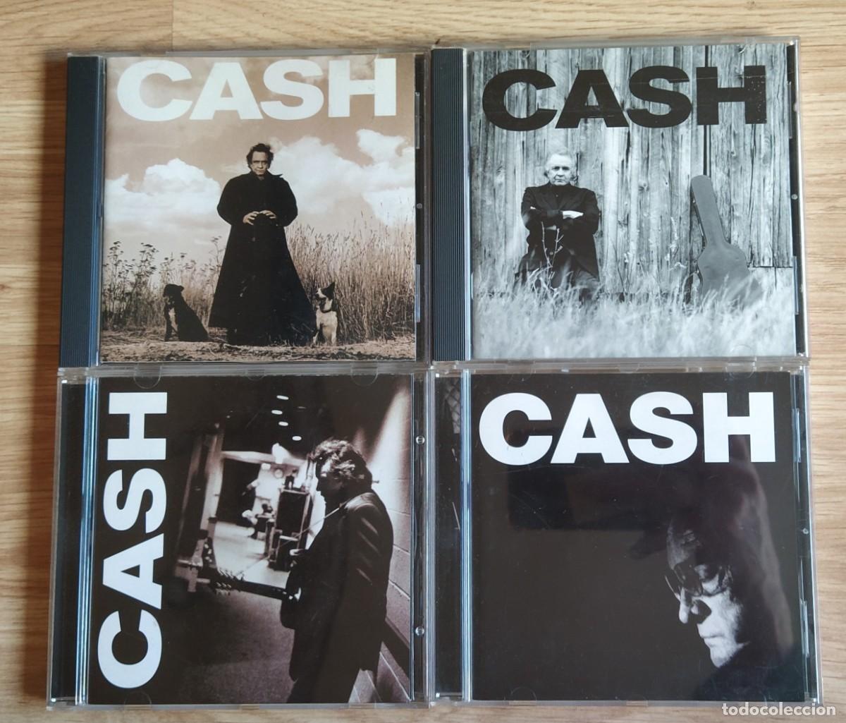 CDs de M&uacute;sica: Lote 4 CD Johnny Cash - American I, II, III y IV