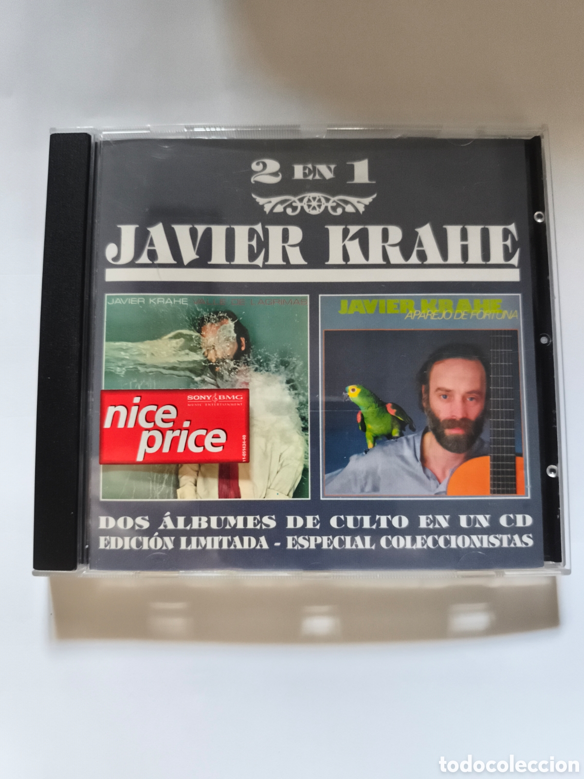 CDs de M&uacute;sica: JAVIER KRAHE. 2 EN 1. EDICION LIMITADA