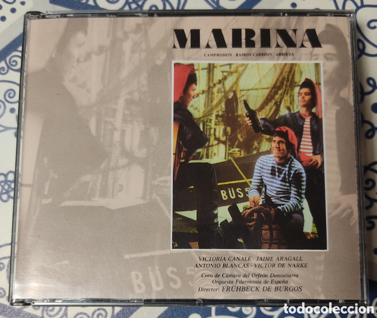 CDs de M&uacute;sica: Doble CD Marina Orfe&oacute;n Donostiarra Zarzuela