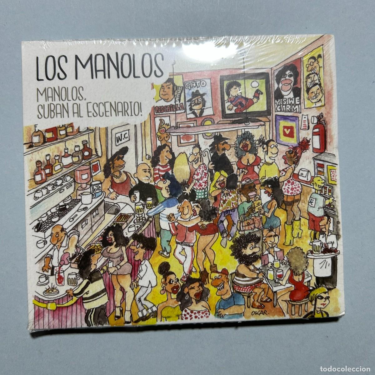 CDs de M&uacute;sica: CD Los Manolos Suban al escenario PRECINTADO