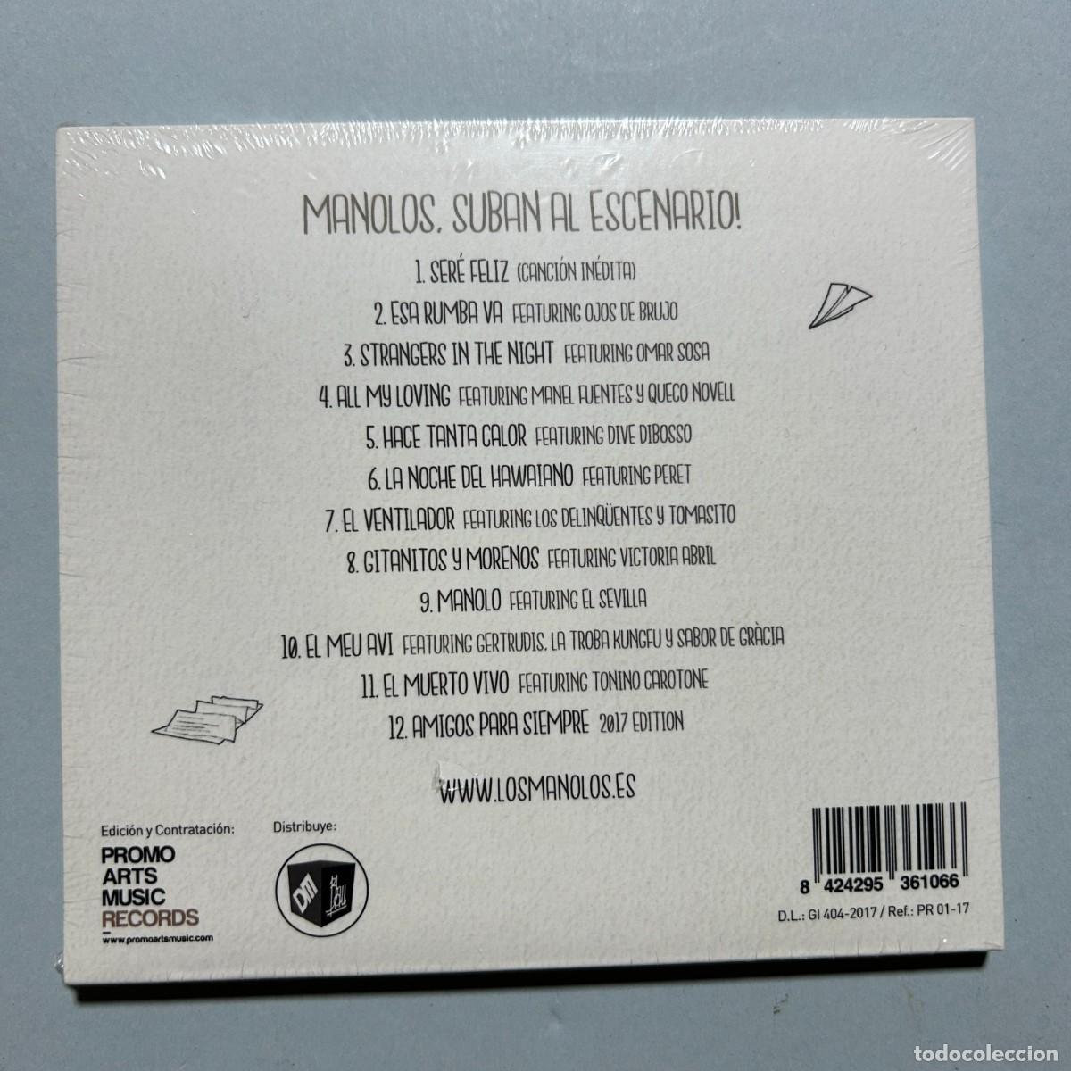 CDs de m&uacute;sica: CD Los Manolos Suban al escenario PRECINTADO - Foto 2