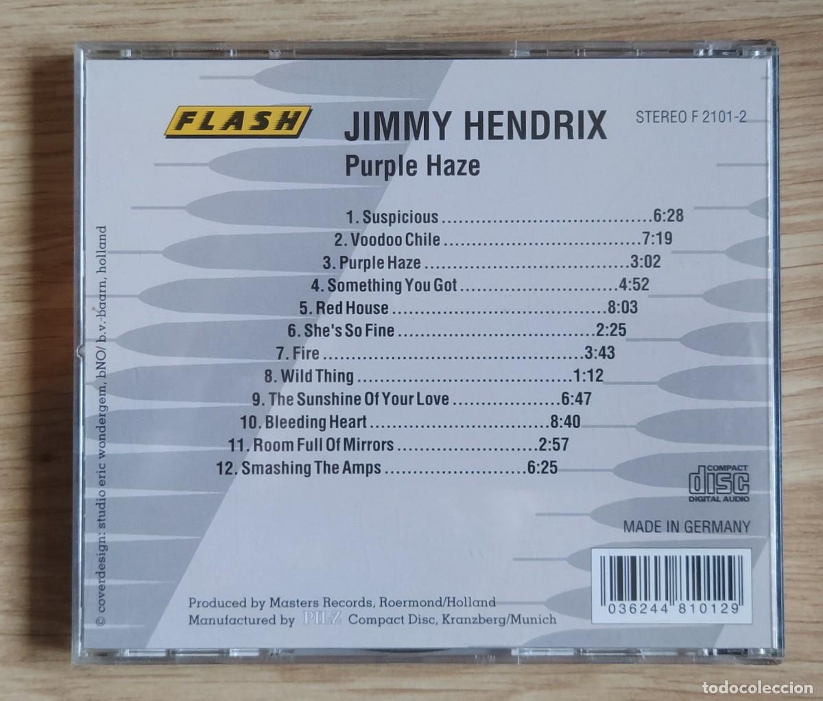 CDs de m&uacute;sica: CD Jimi Hendrix (recopilatorio) - Foto 2