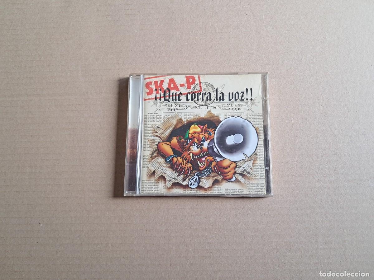 CDs de M&uacute;sica: SKA P - QUE CORRA LA VOZ CD 2002 SKA PUNK