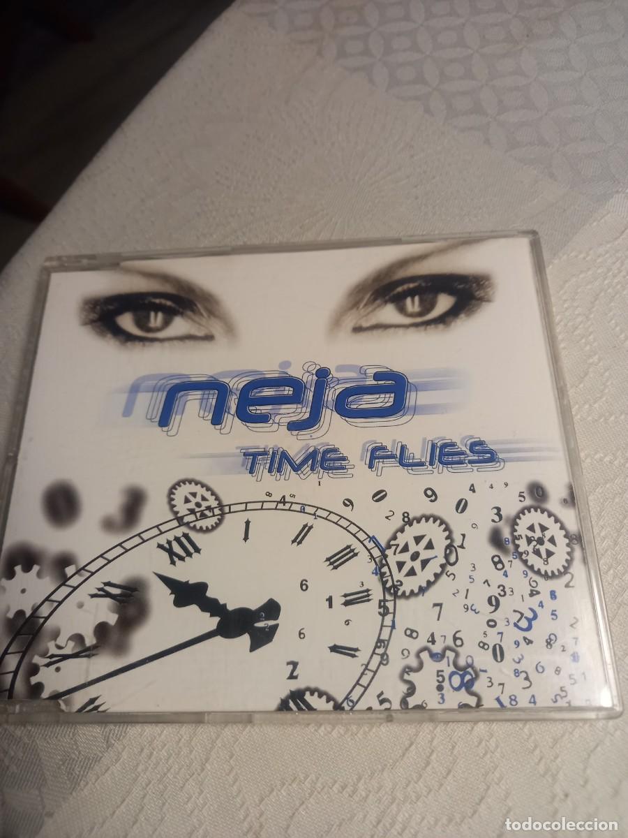 CDs de M&uacute;sica: RAR MAXI CD. NEJA. TIME FLIES. 4 TRACKS. MADE IN SPAIN