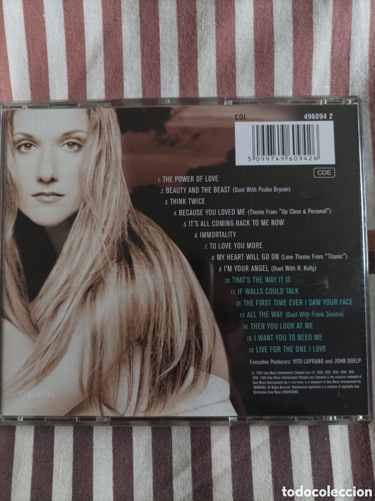 CDs de m&uacute;sica: Celine Dion. Celine . Cd - Foto 2