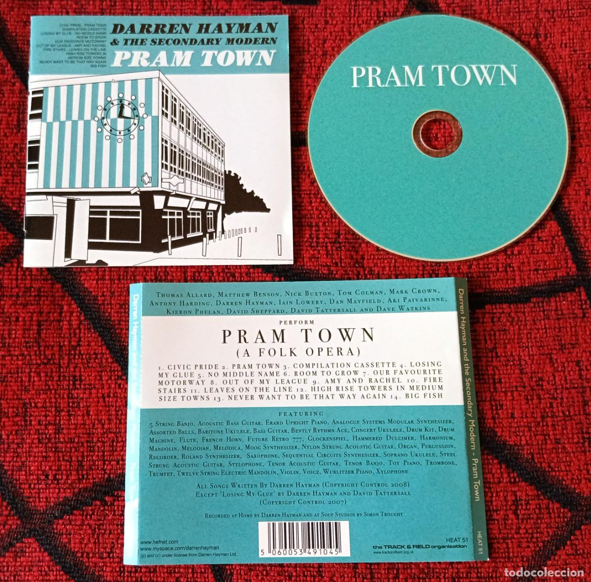 CDs de M&uacute;sica: DARREN HAYMAN & THE SECONDARY MODERN ** Pram Town ** 2009 UK CD