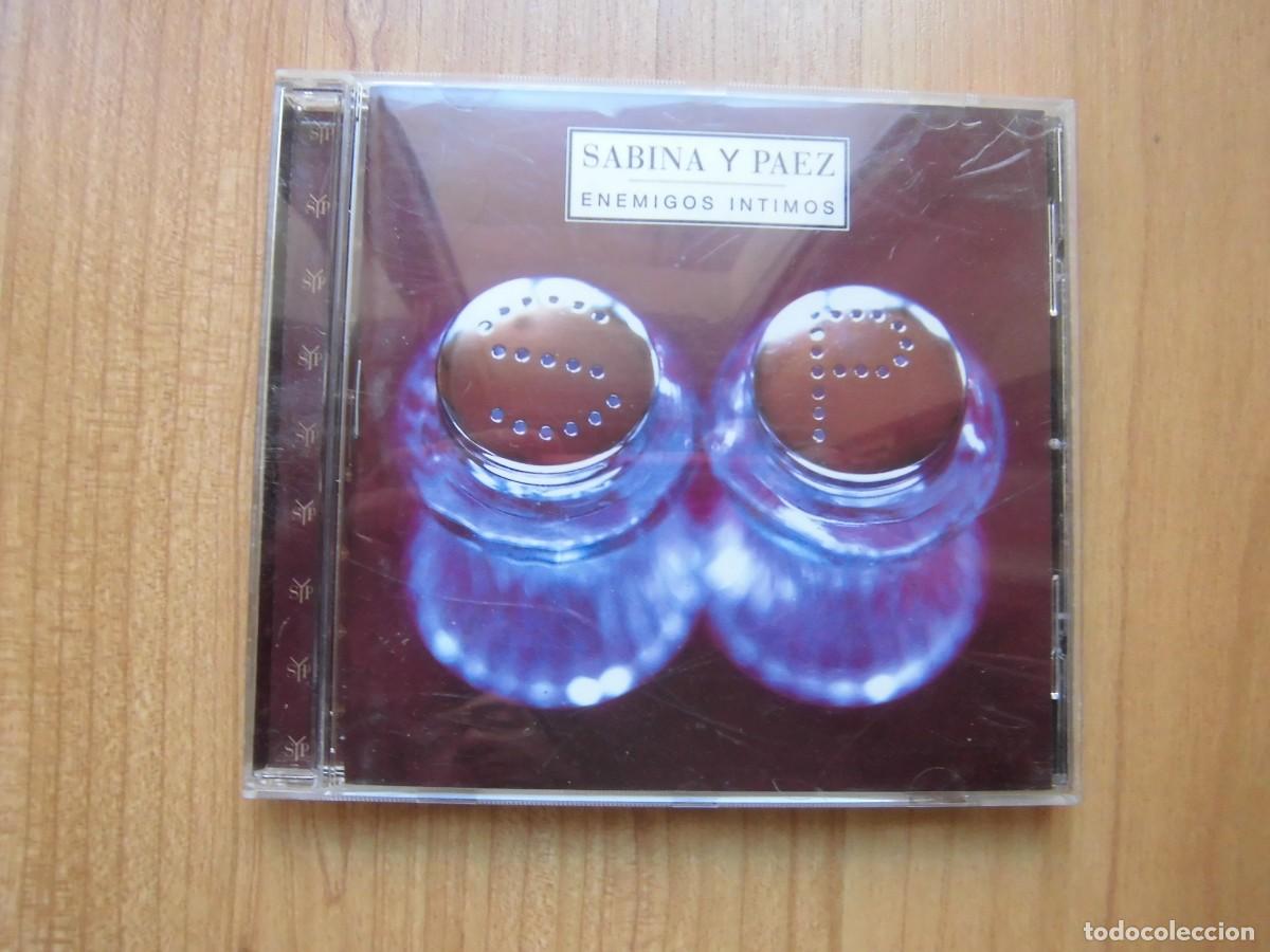 CDs de M&uacute;sica: CD SABINA Y P&Aacute;EZ ENEMIGOS &Iacute;NTIMOS JOAQU&Iacute;N SABINA FITO P&Aacute;EZ