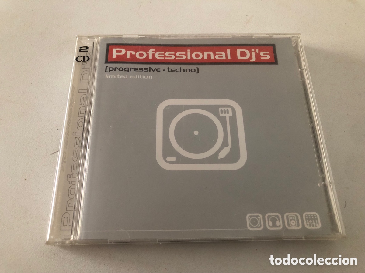 CDs de M&uacute;sica: Professional Dj&rsquo;s 2 Cd Progressive Techno Limited Edition