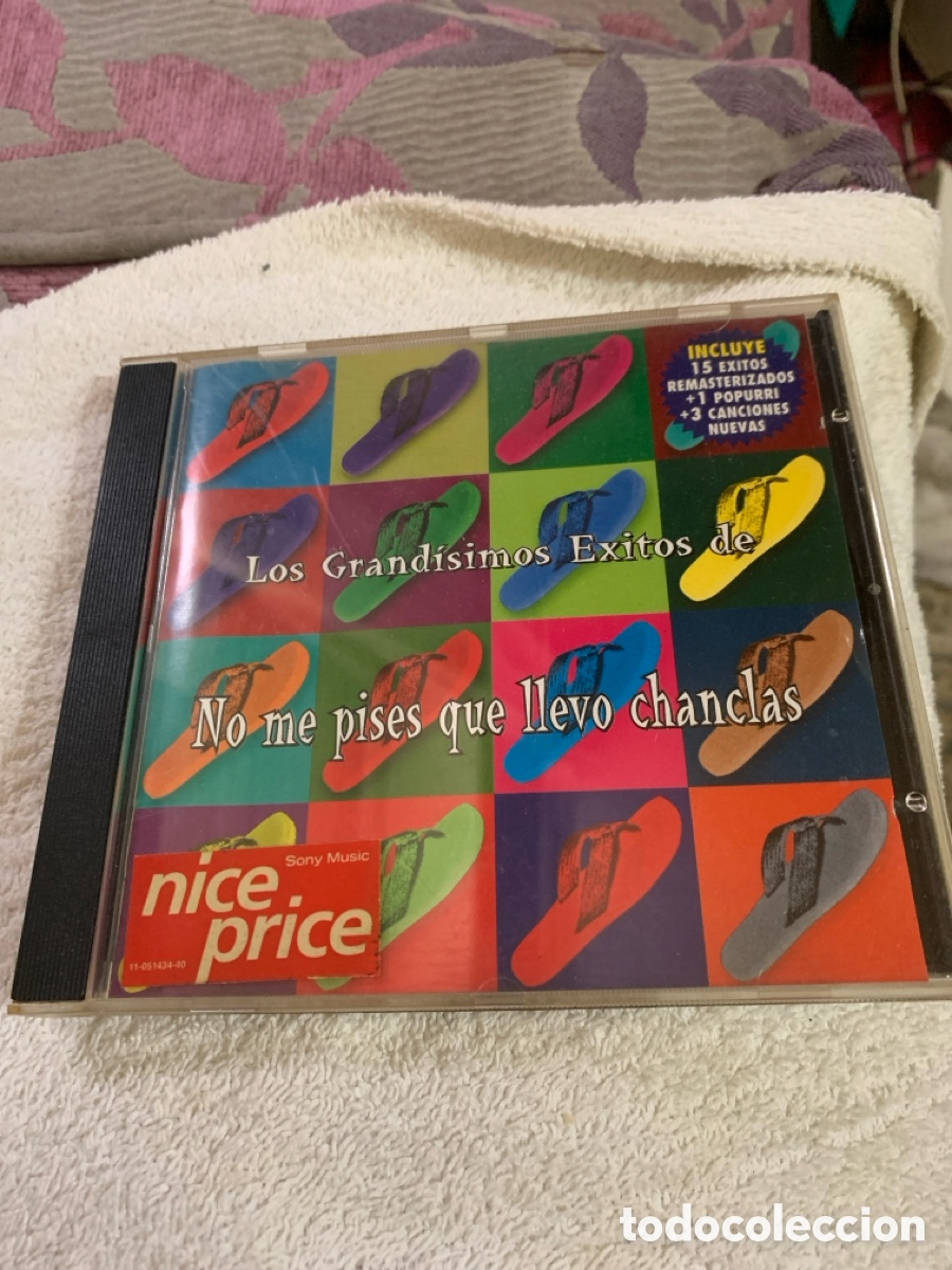 CDs de M&uacute;sica: Los grand&iacute;simos &eacute;xitos de no me pise que llevo chanclas