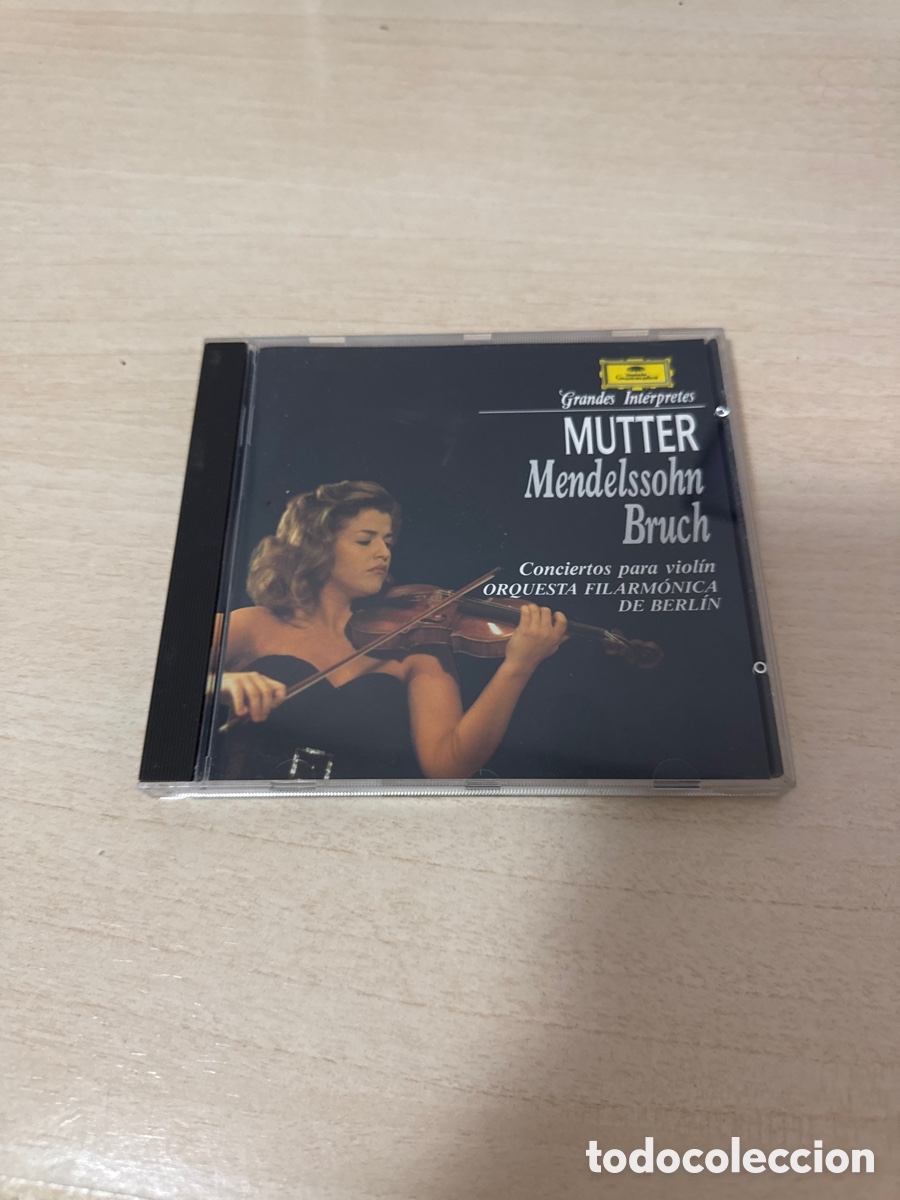 CDs de M&uacute;sica: CD GRANDES INT&Eacute;RPRETES MUTTER MENDELSSOHN BRUCH 1981