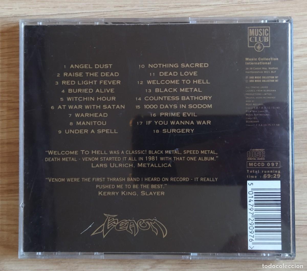 CDs de m&uacute;sica: CD Venom - In Memorium - Foto 2