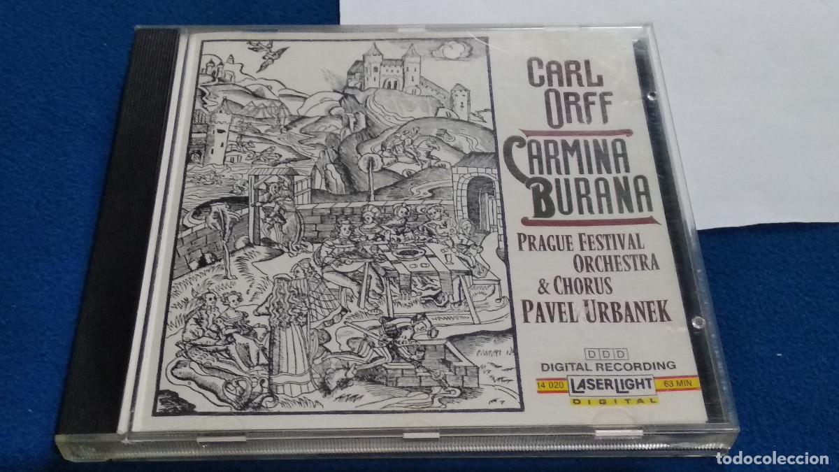 CDs de M&uacute;sica: CD CARL ORFF: CARMINA BURANA - PRAGUE FESTIVAL ORCHESTRA & CHORUS - PAVEL URBANEK&rdquo;