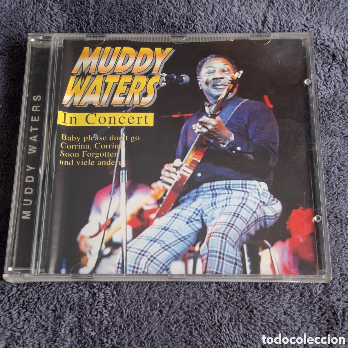 CDs de M&uacute;sica: CD75. Muddy Waters In Concert, Cd, &Aacute;lbum, Blues, Folk, Contry, Rock & Melody, 1999.