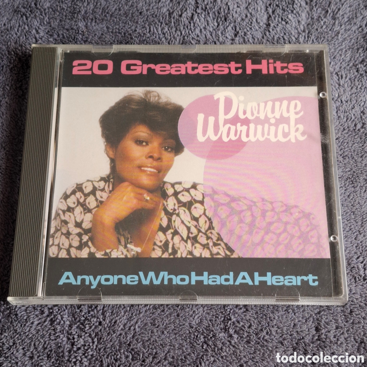 CDs de M&uacute;sica: CD75. Dionne Warwick - Anyone Who Had A Heart, Cd, &Aacute;lbum, Black Tulip, 1988.